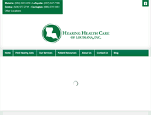 Tablet Screenshot of hearla.com